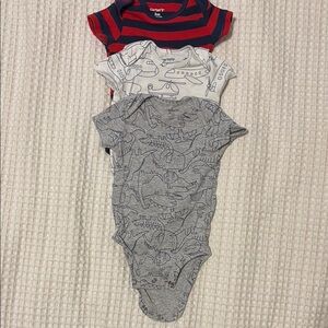 Carter's Baby Bodysuit Set - Striped and Printed